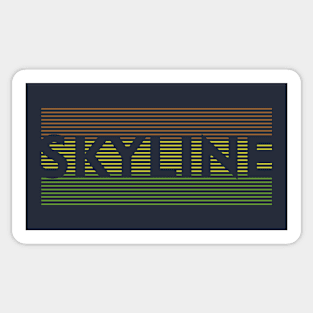 skyline Sticker